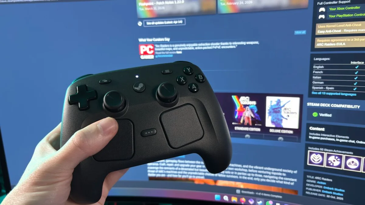 El nuevo Steam Controller sorprende con un guiño a los fans del cine clásico