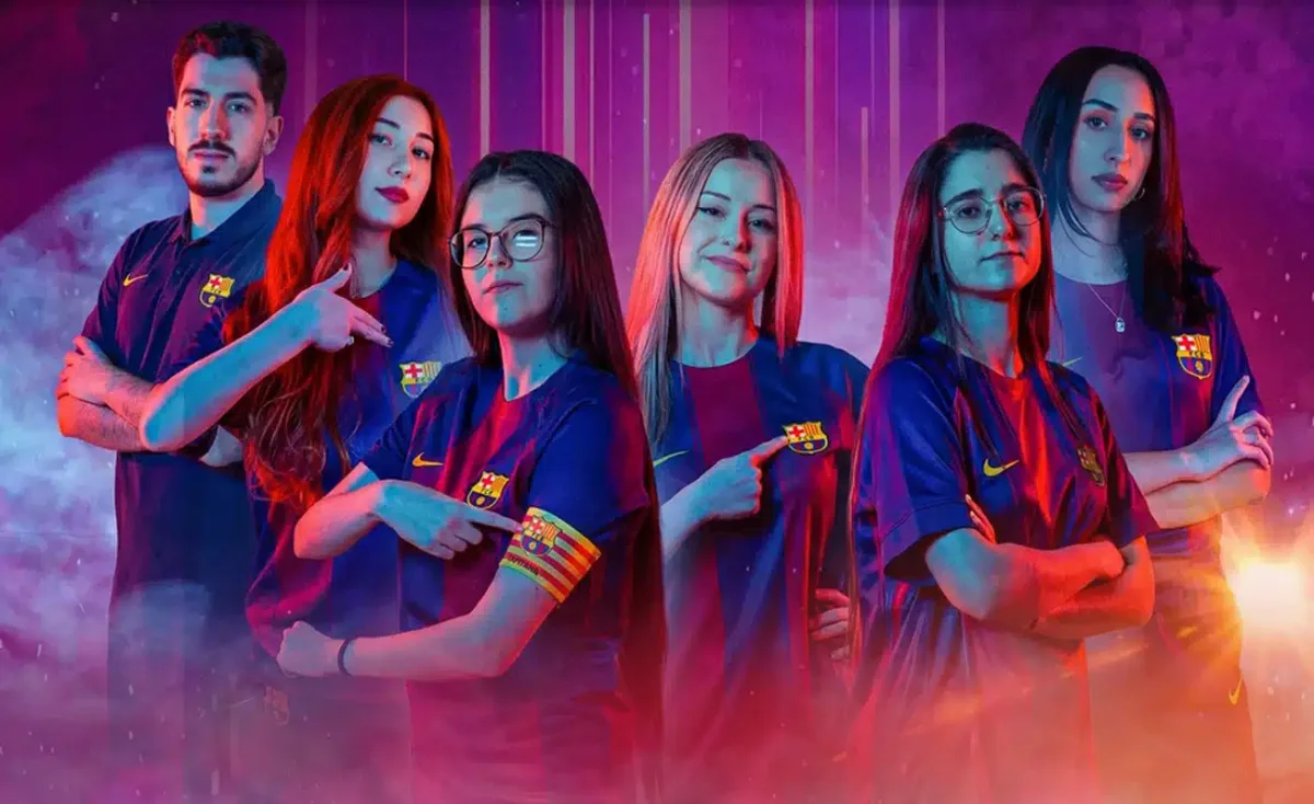 El primer equipo femenino de esports del FC Barcelona marca un hito en VALORANT Game Changers