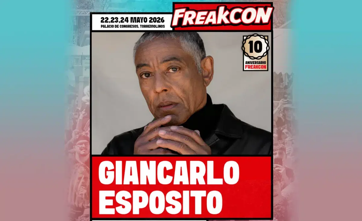 FreakCon 2026 se prepara para su décimo aniversario con la estrella Giancarlo Esposito
