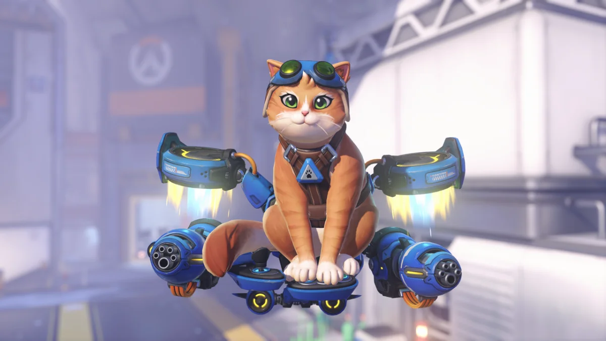 La llegada de Jetpack Cat a Overwatch Stadium genera revuelo entre los jugadores.